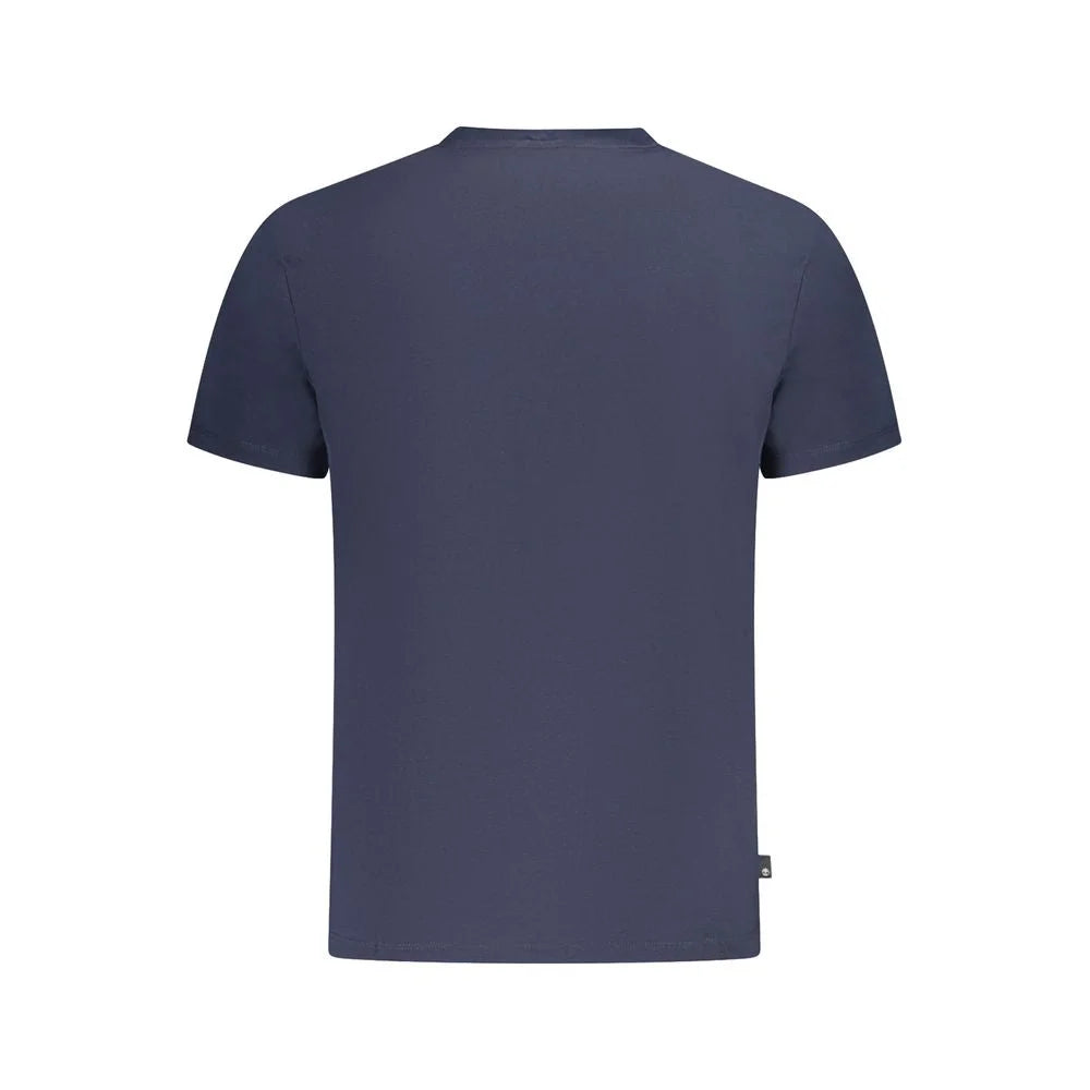 Timberland Blue Cotton T-Shirt - T-Shirts