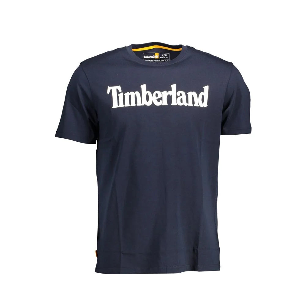 Timberland Blue Cotton T-Shirt - XL