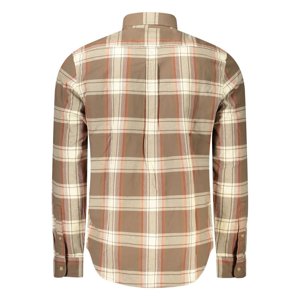 Timberland Brown Cotton Men Shirt - Shirts