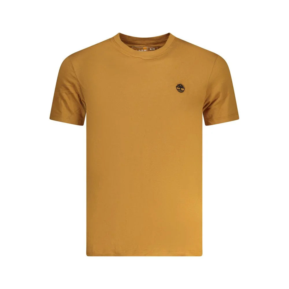 Timberland Brown Cotton Men T-Shirt - S - T-Shirts
