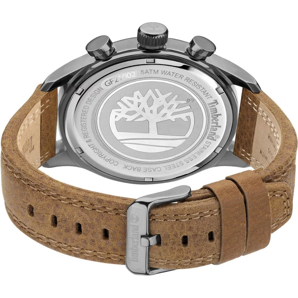 Timberland Brown Leather Watch - Watches