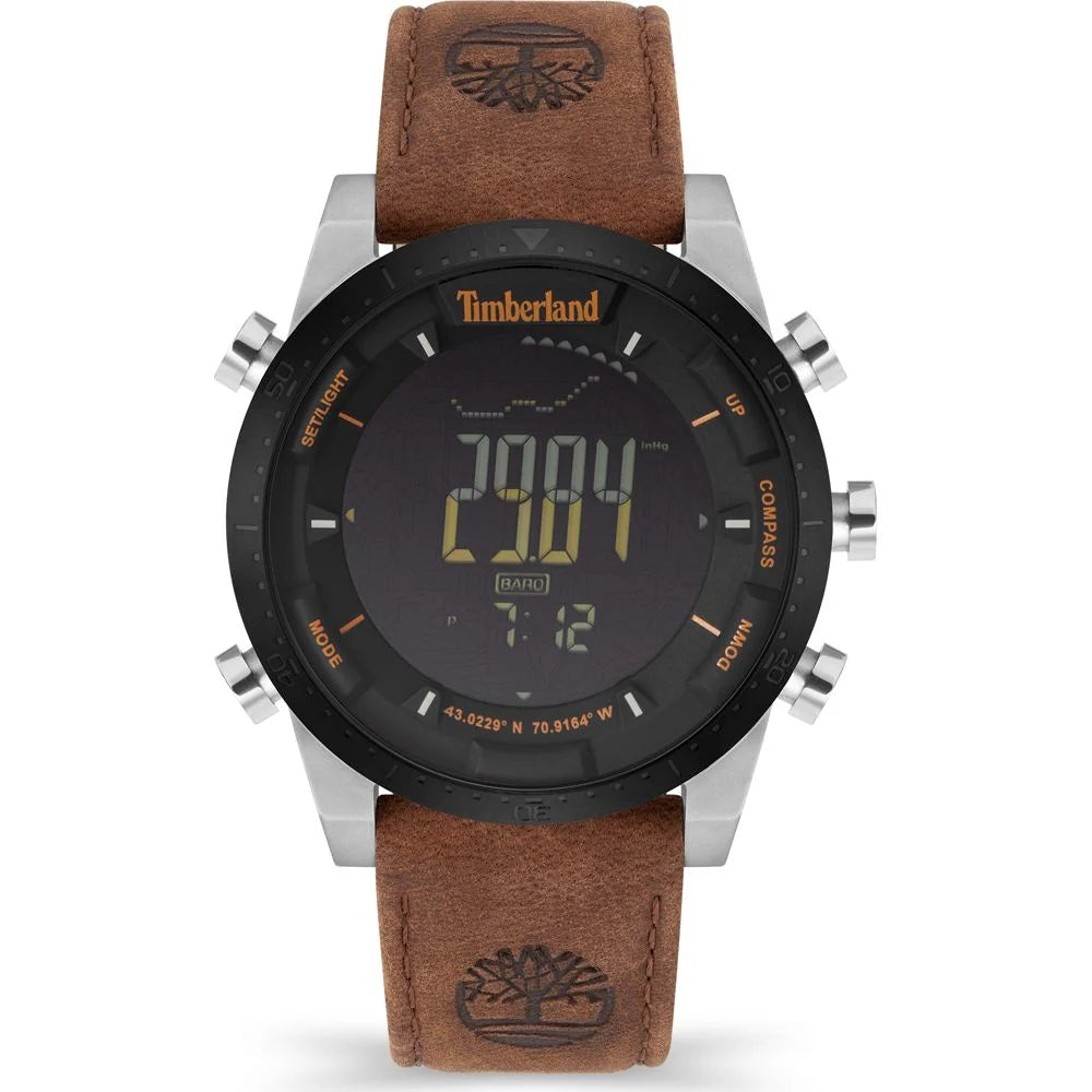 Timberland Brown Leather Watch - Watches