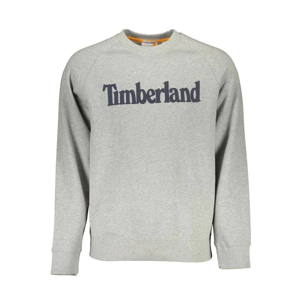 Timberland Gray Cotton Men Sweater - S - Sweatshirts