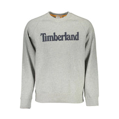 Timberland Gray Cotton Men Sweater - S - Sweatshirts