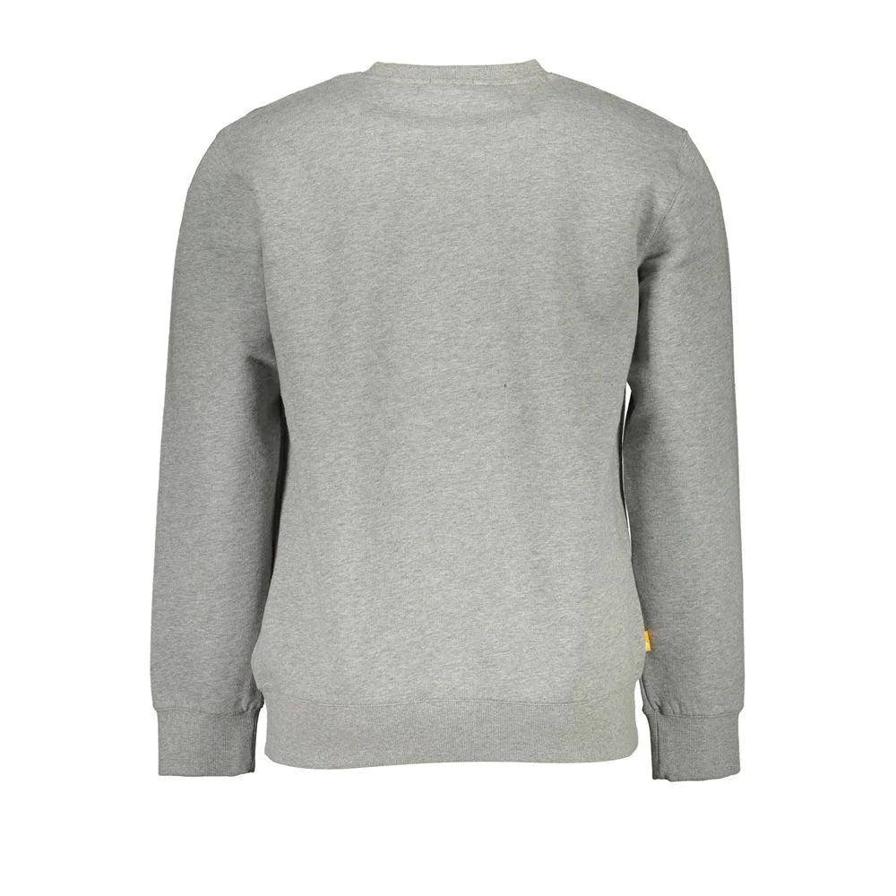 Timberland Gray Cotton Men Sweater - S - Sweatshirts