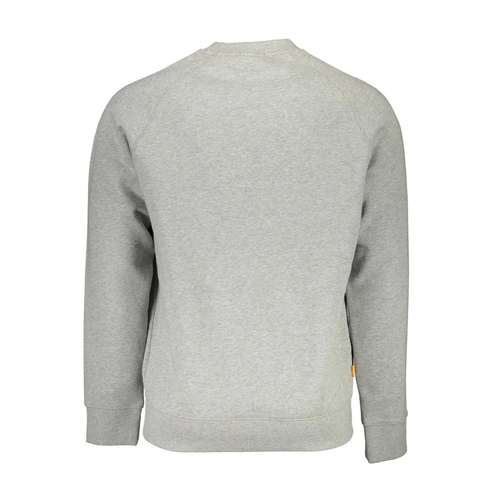 Timberland Gray Cotton Men Sweater - S - Sweatshirts
