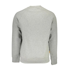 Timberland Gray Cotton Men Sweater - S - Sweatshirts