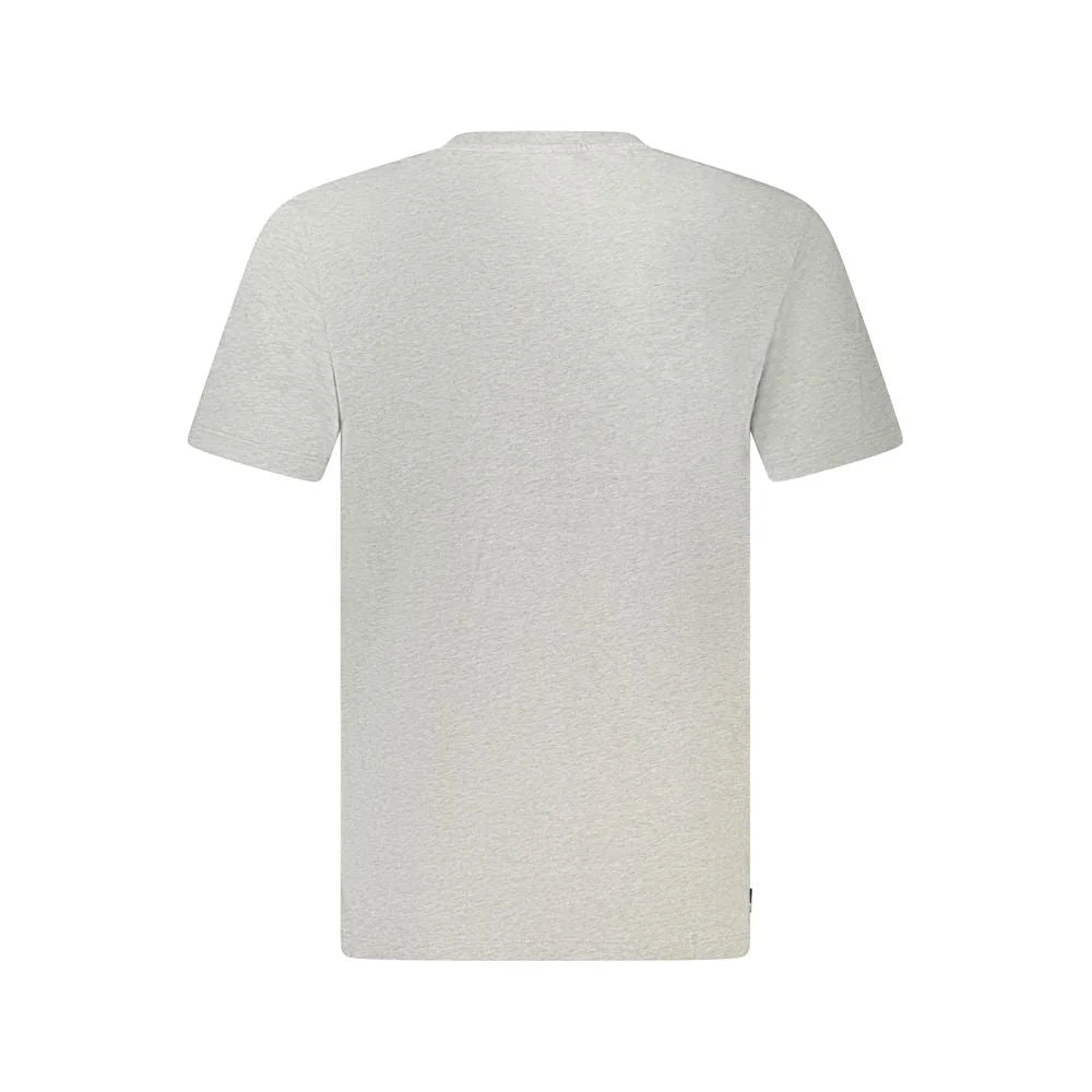 Timberland Gray Cotton Men T-Shirt - S