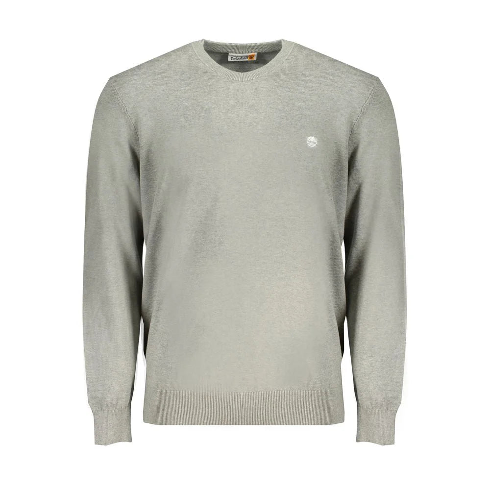 Timberland Gray Cotton Sweater - Sweatshirts