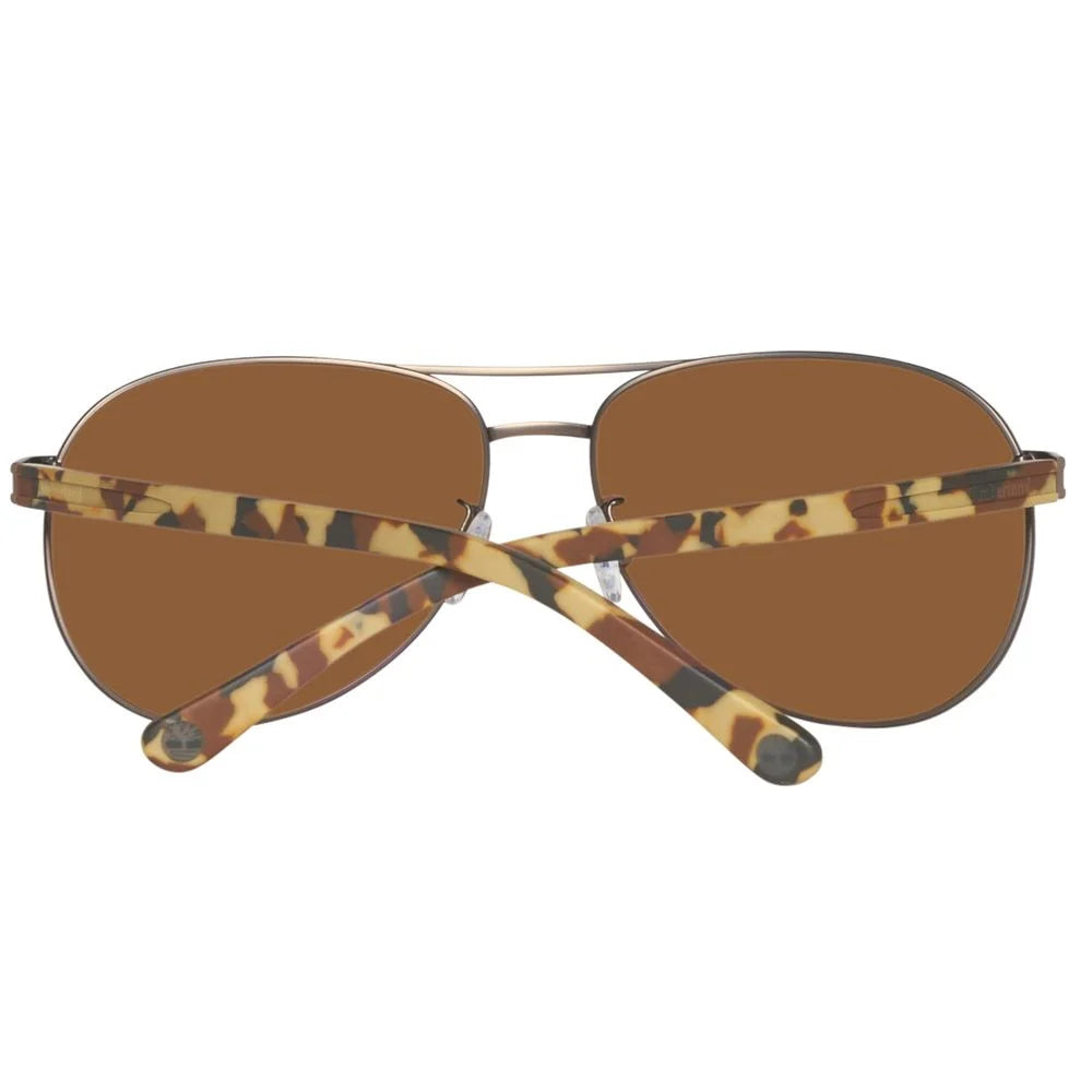 Timberland Gray Metal Sunglasses - Sunglasses