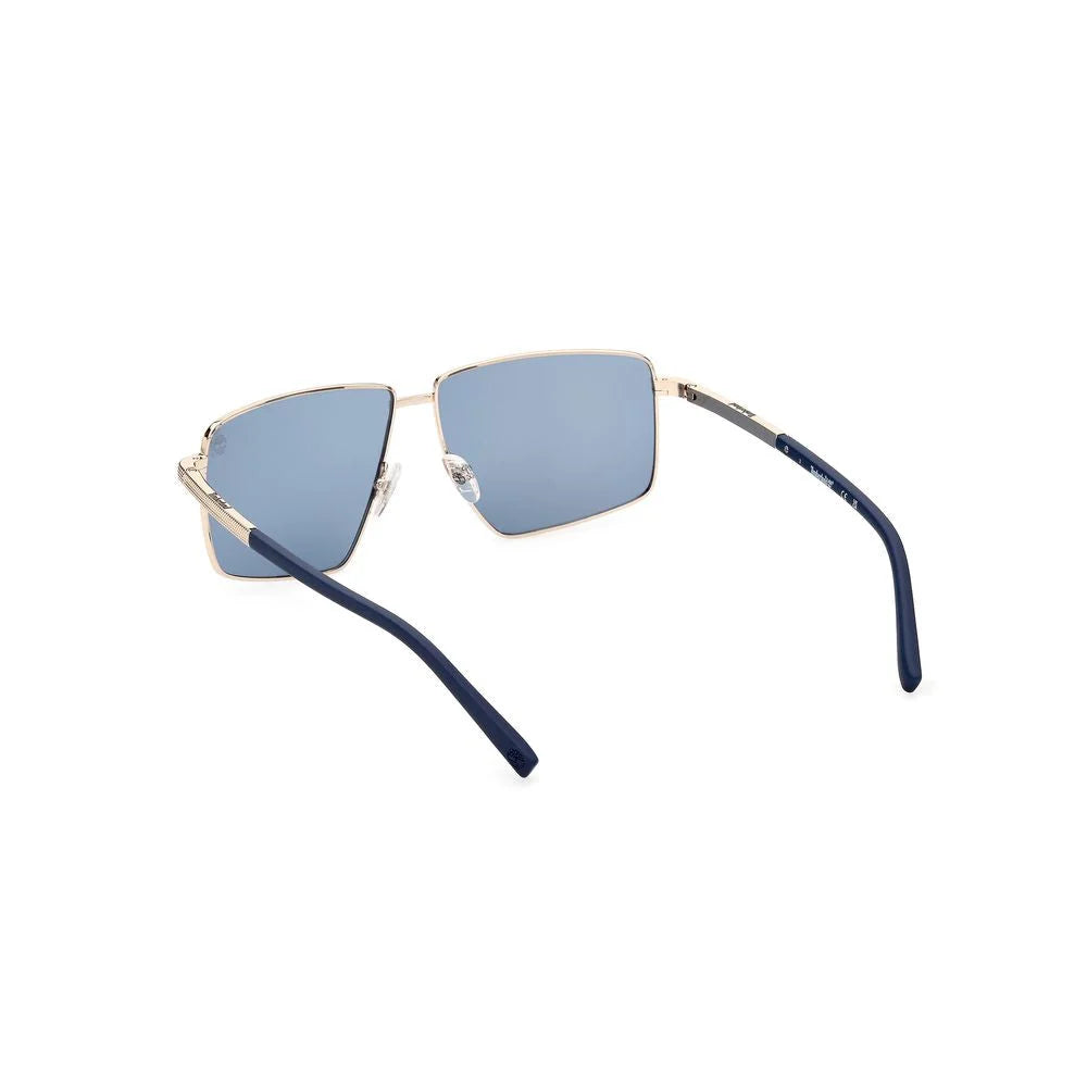 Timberland Gray Metal Sunglasses - Sunglasses