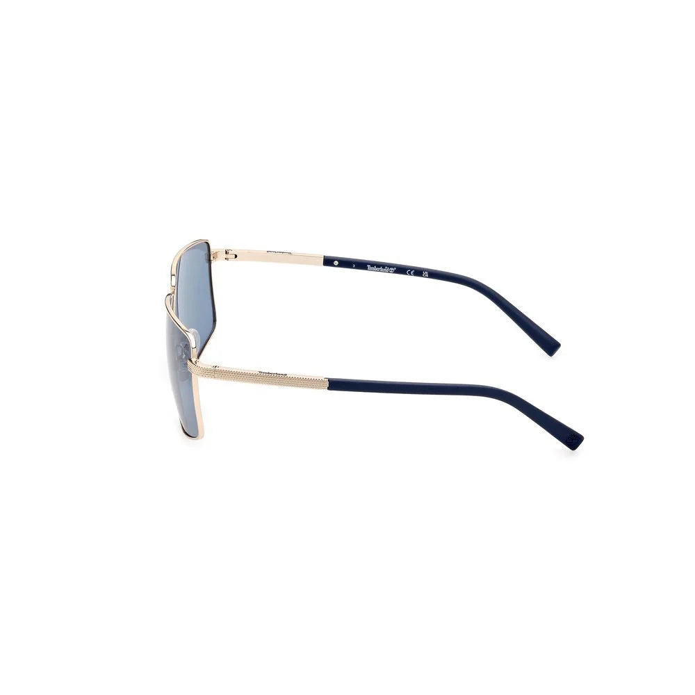 Timberland Gray Metal Sunglasses - Sunglasses