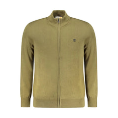 Timberland Green Cotton Men Sweater - Cardigans