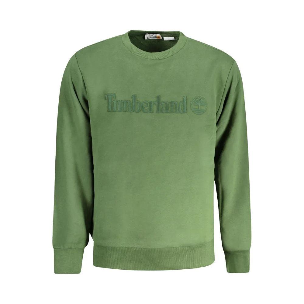 Timberland Green Cotton Men Sweater - S - Sweatshirts