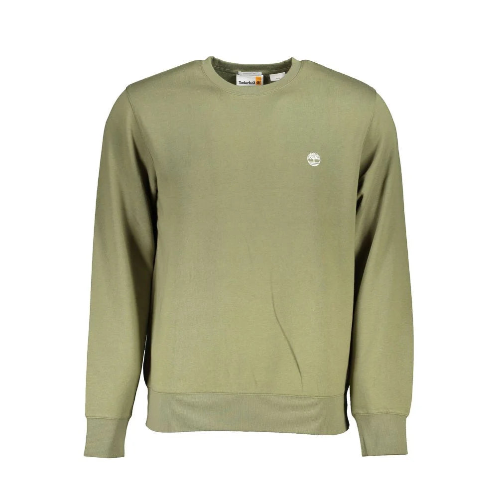 Timberland Green Cotton Men Sweater - Sweatshirts