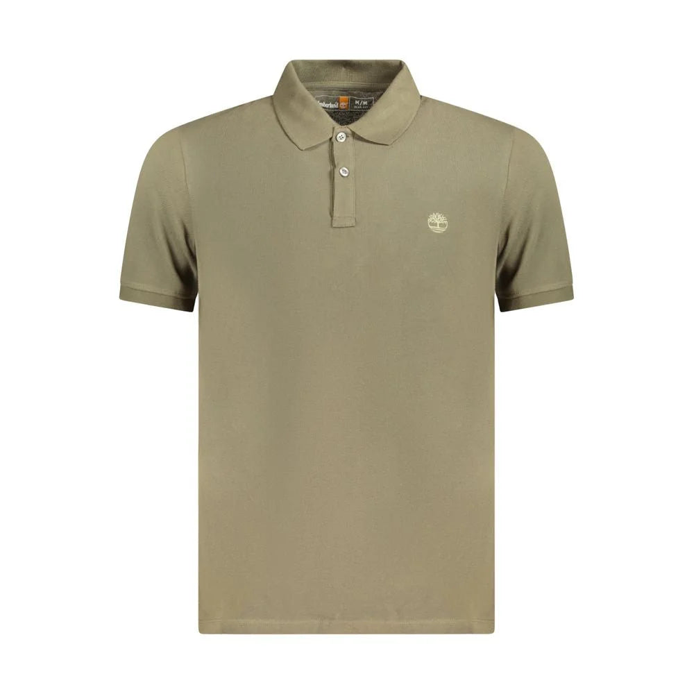 Timberland Green Cotton Polo Shirt - S