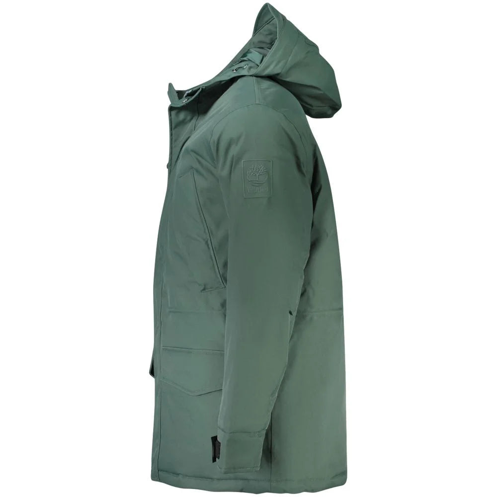 Timberland Green Polyester Men’s Jacket - Parkas