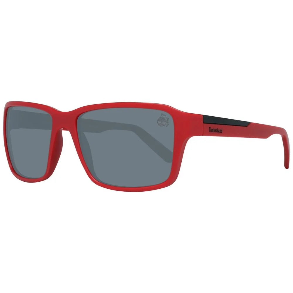 Timberland Red Plastic Sunglasses - Sunglasses