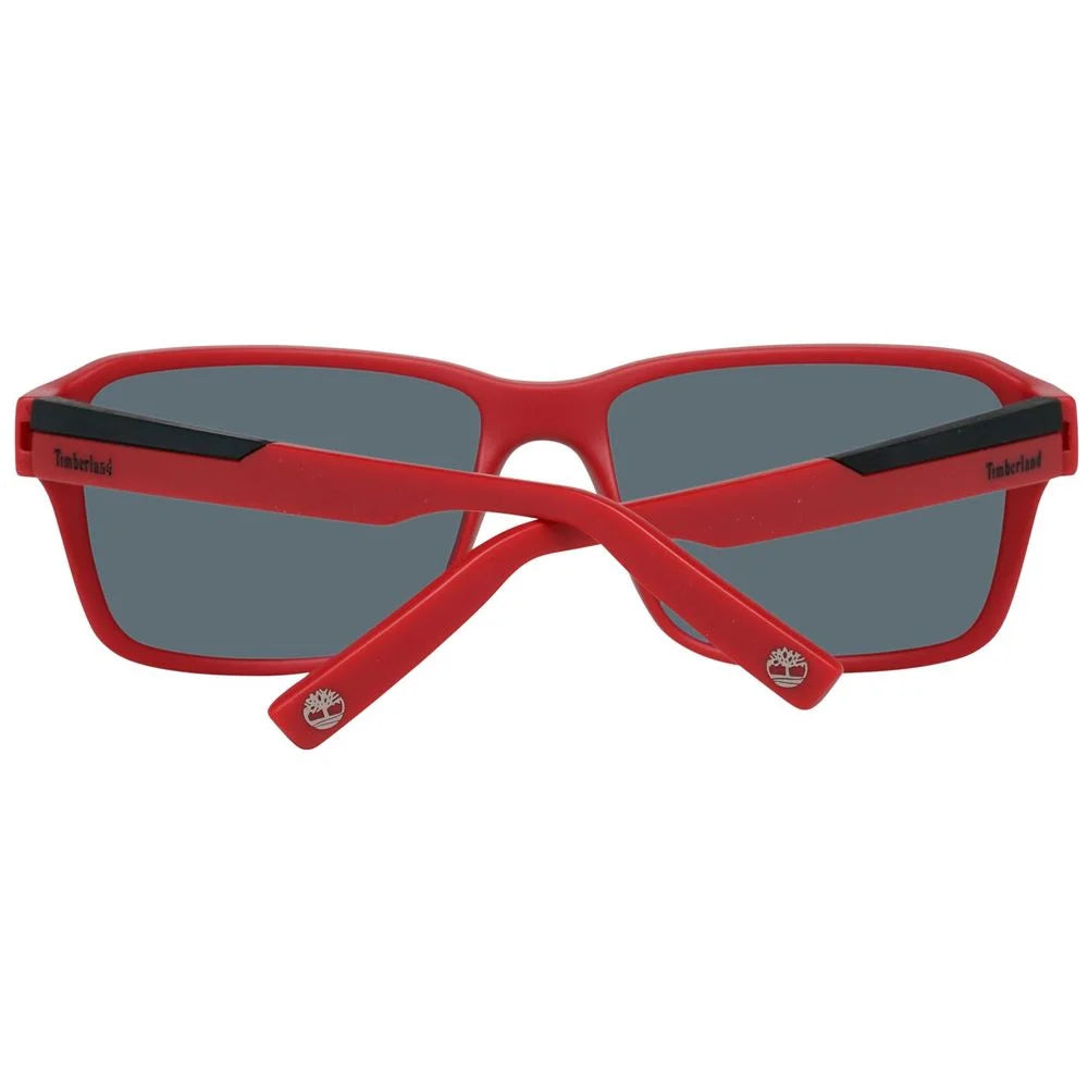 Timberland Red Plastic Sunglasses - Sunglasses
