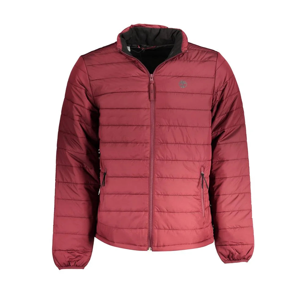 Timberland Red Polyester Men’s Sports Jacket - Sport Jackets