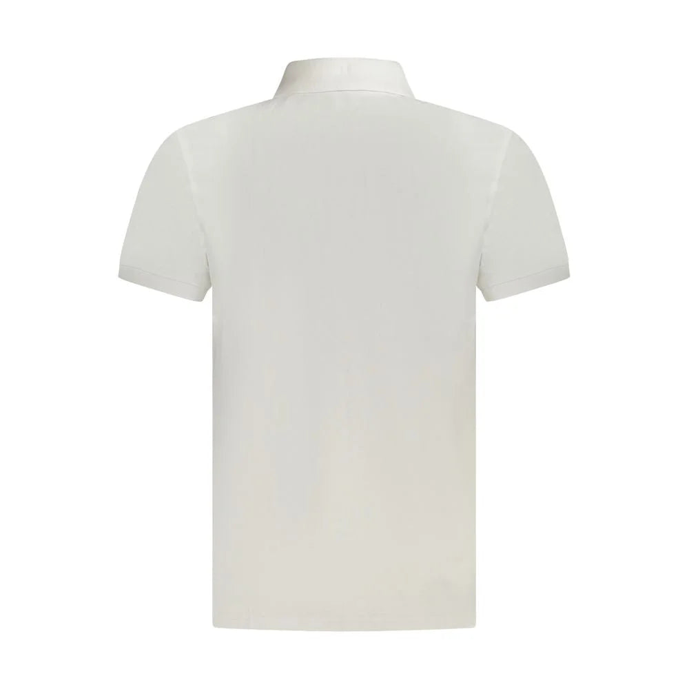 Timberland White Cotton Men Polo Shirt - Polos
