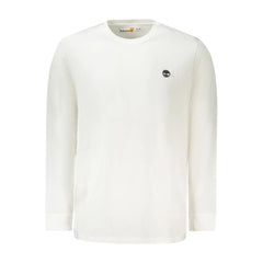 Timberland White Cotton Men T-Shirt - T-Shirts