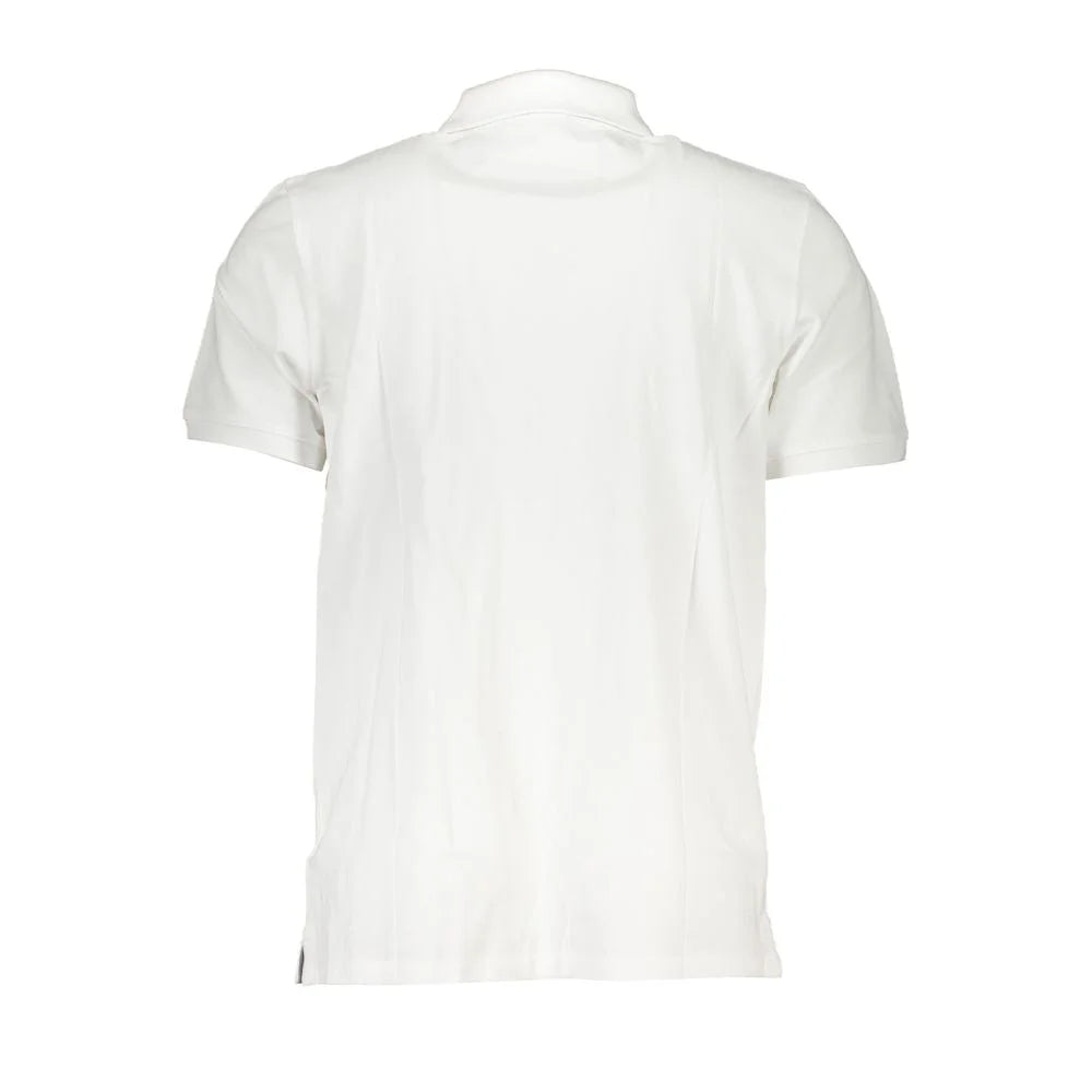 Timberland White Cotton Polo Shirt - M