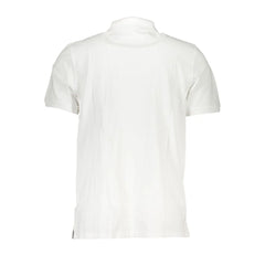 Timberland White Cotton Polo Shirt - M
