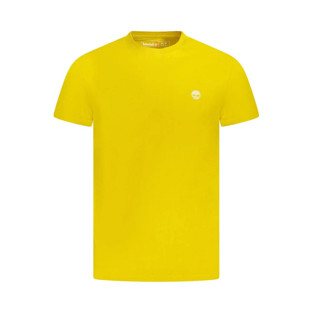 Timberland Yellow Cotton Men T-Shirt - S