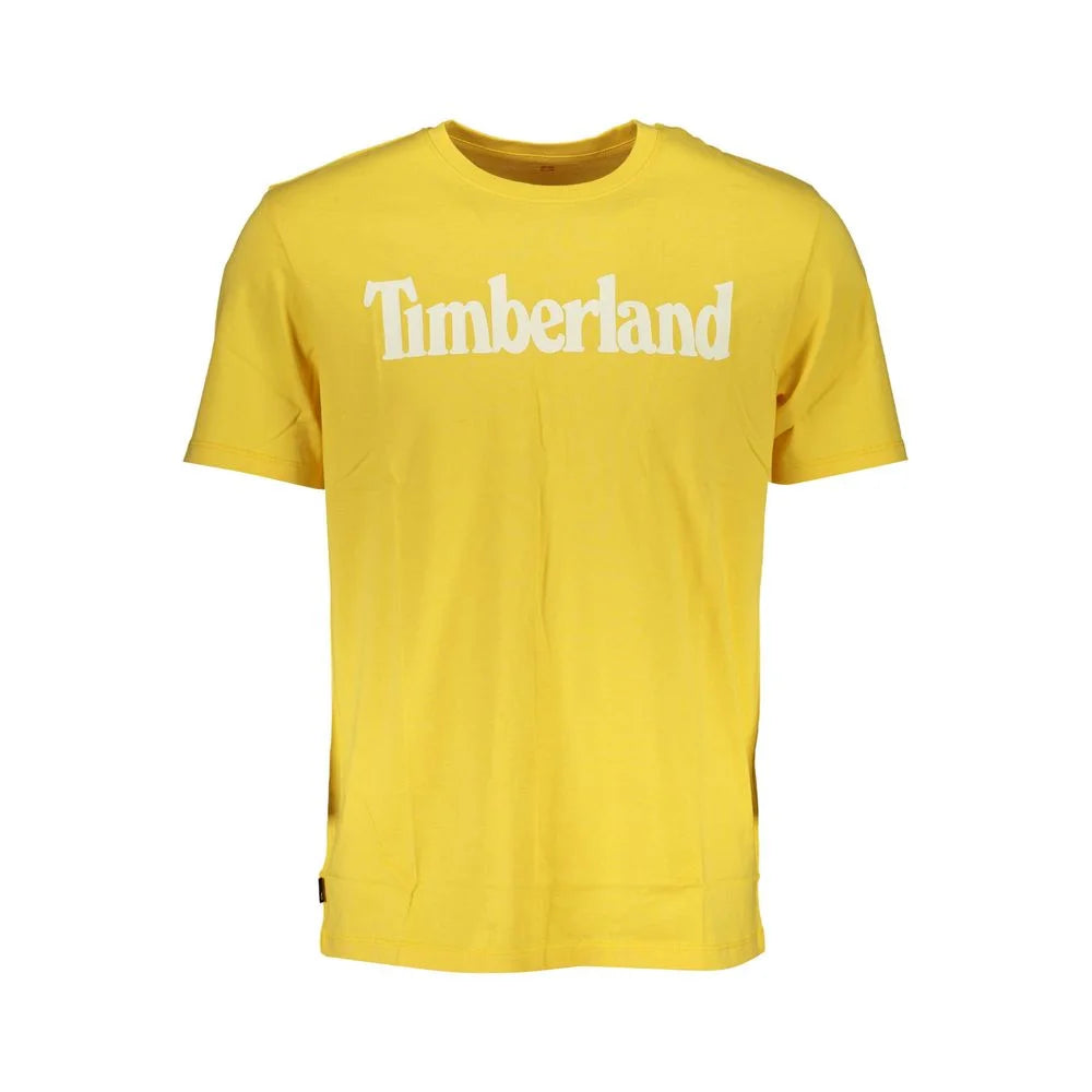 Timberland Yellow Cotton T-Shirt - XL - T-Shirts