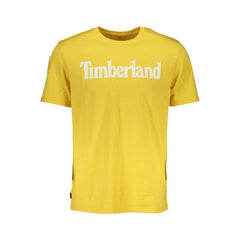 Timberland Yellow Cotton T-Shirt - XL - T-Shirts