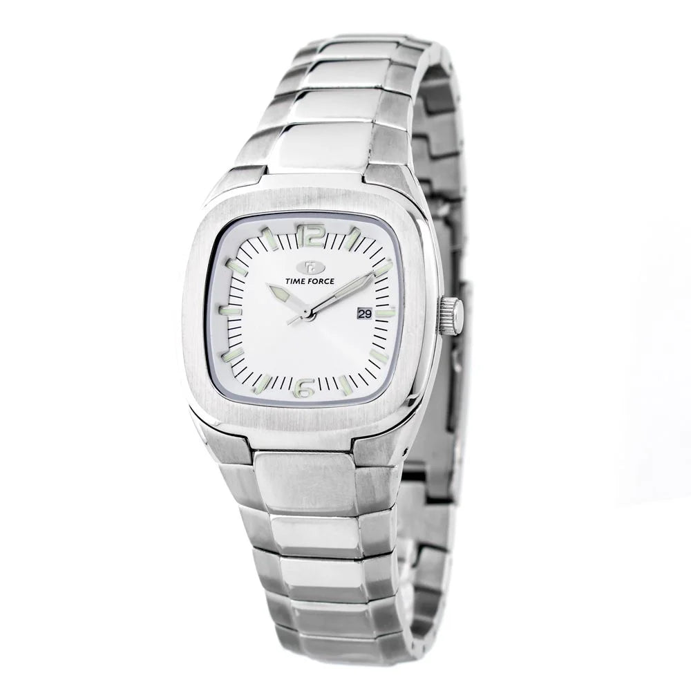 Time Force Silver Stainless Steel Watch - Watches