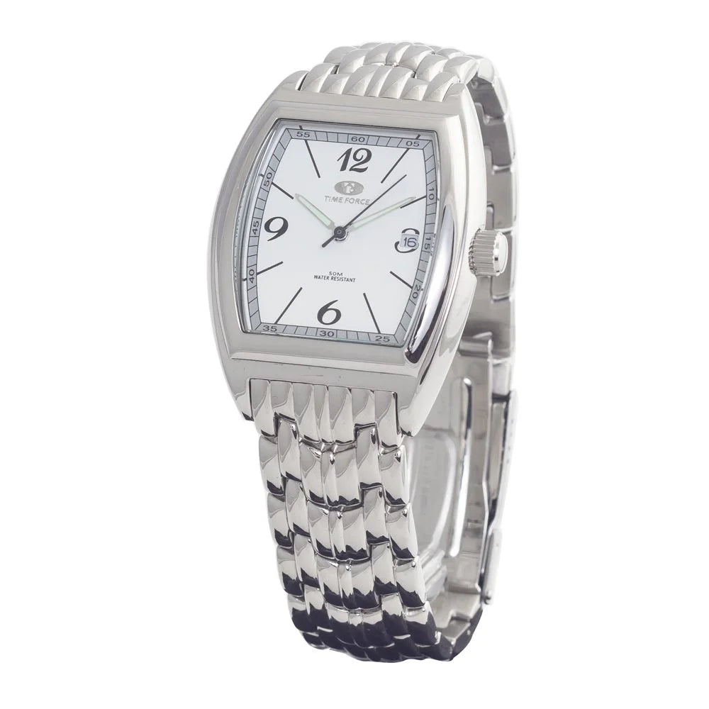 Time Force Silver Stainless Steel Watch - Watches