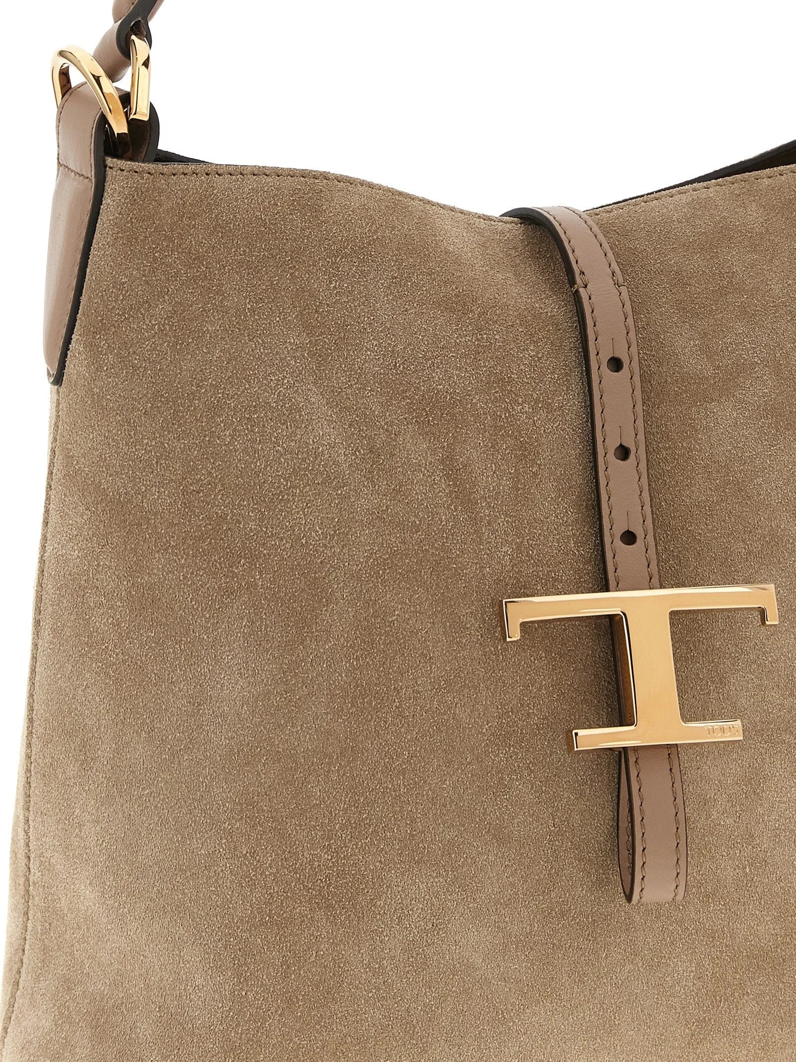 Tod’s Beige Calfskin Handbag