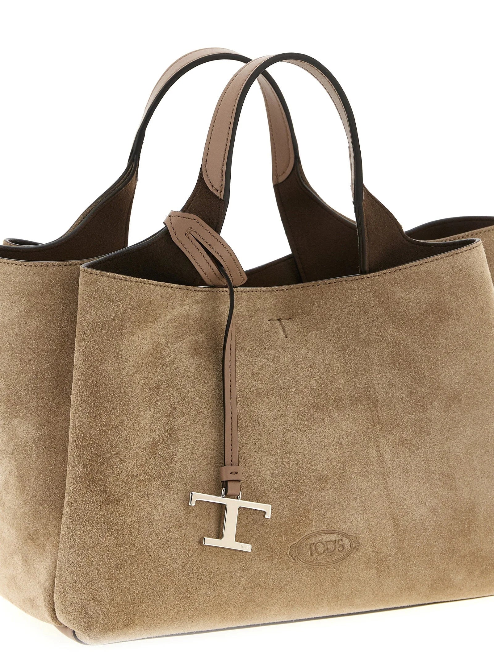 Tod’s Beige Calfskin Handbag