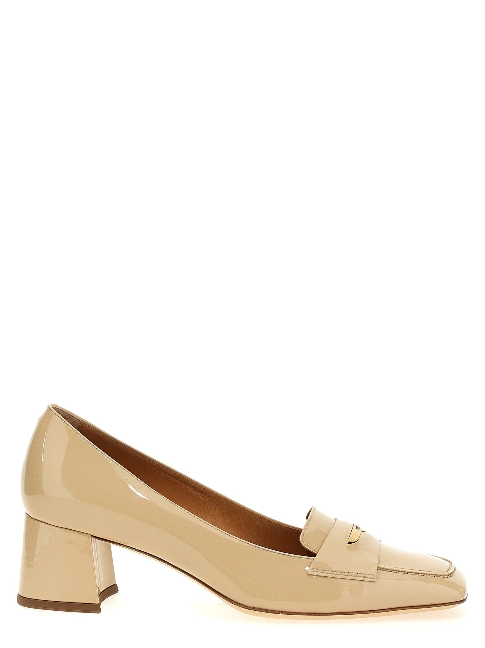 Tod’s Beige Calfskin Mid Heel Pumps - EU39.5/US9.5