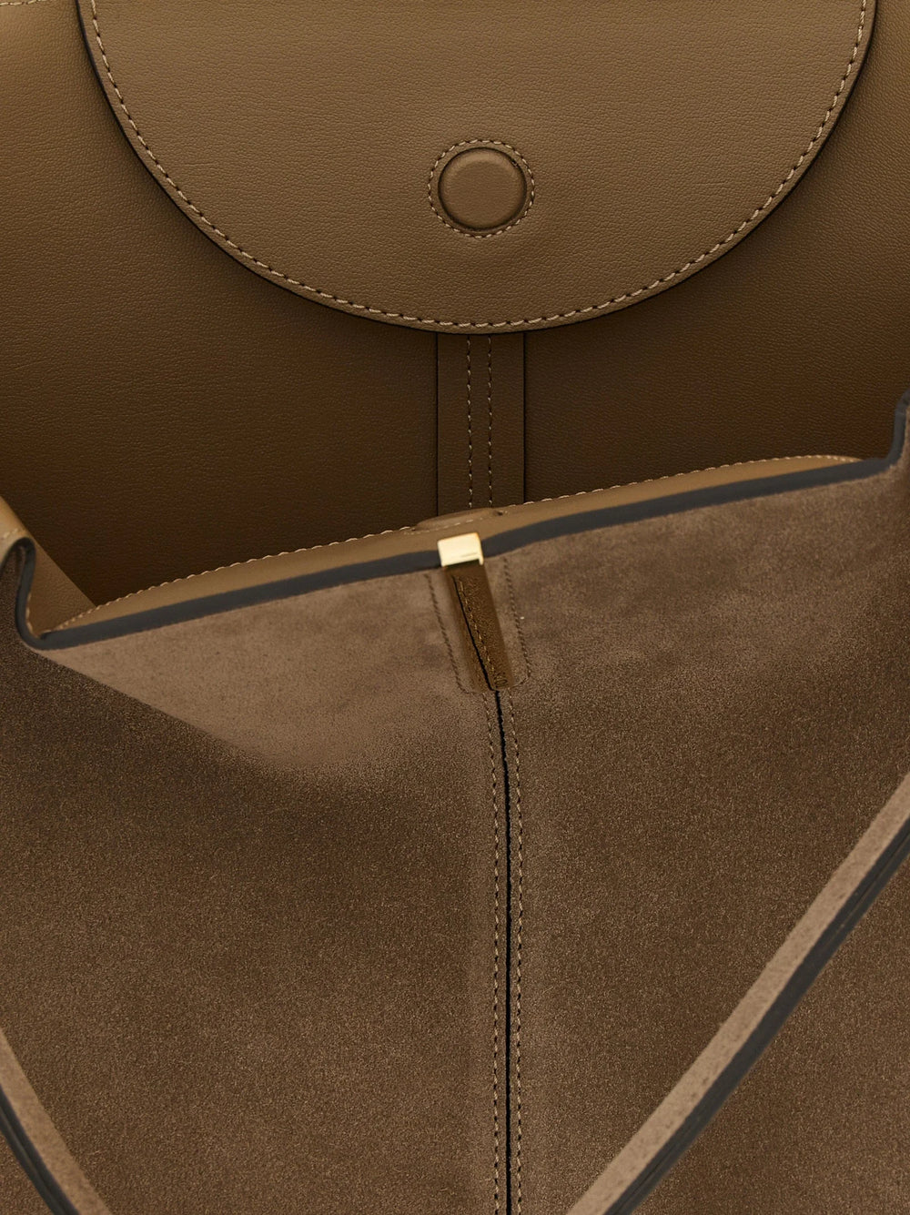 Tod’s Beige Calfskin Tote Bag
