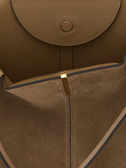 Tod’s Beige Calfskin Tote Bag