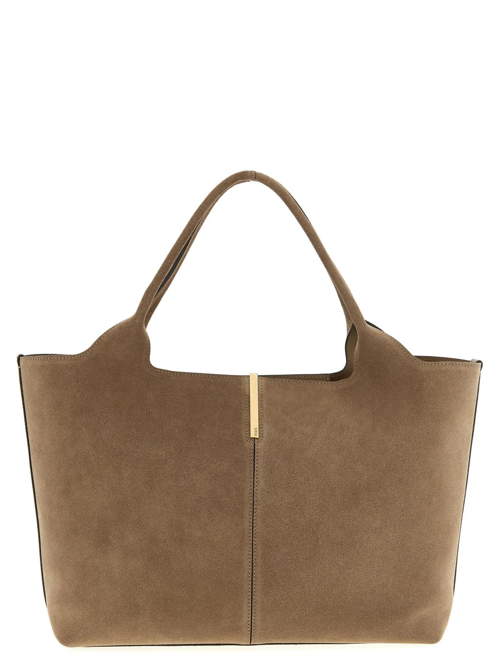 Tod’s Beige Calfskin Tote Bag