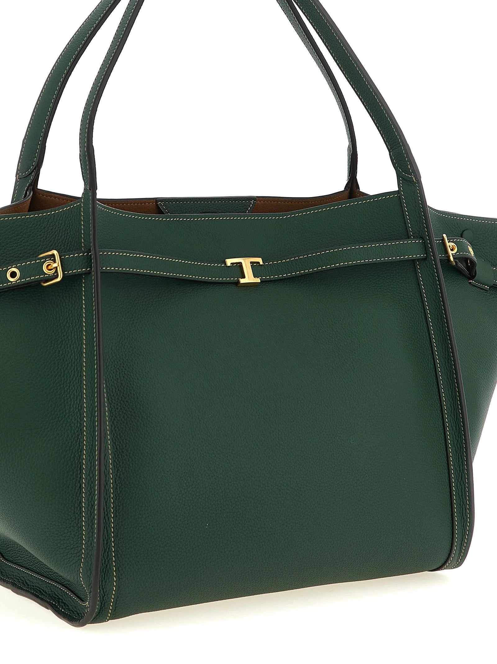 Tod’s Bicolor Calfskin Tote Bag