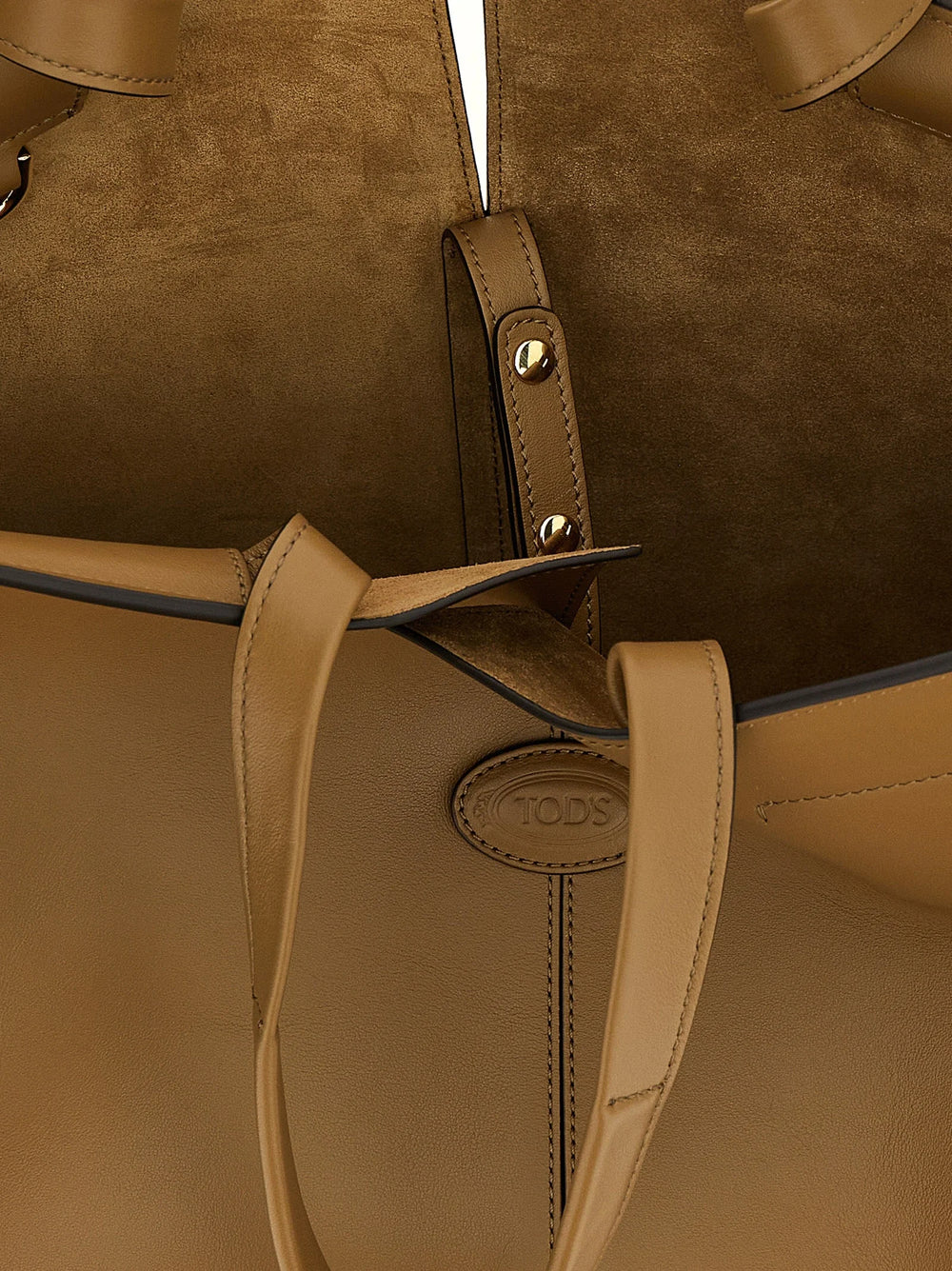 Tod’s Bicolor Calfskin Tote Bag