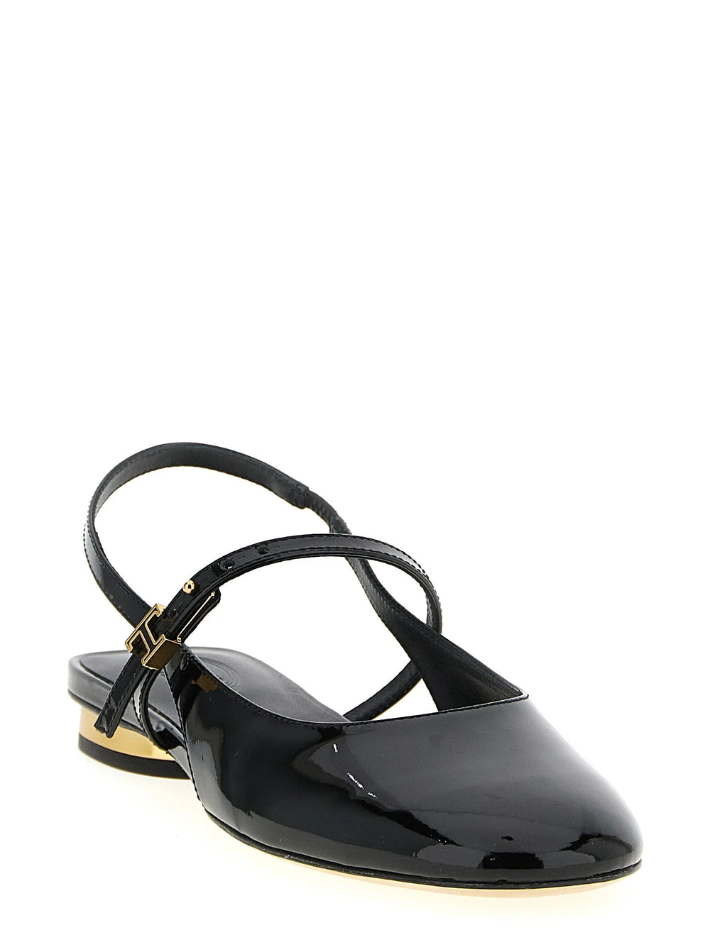 Tod’s Black Calfskin Ballet Flats