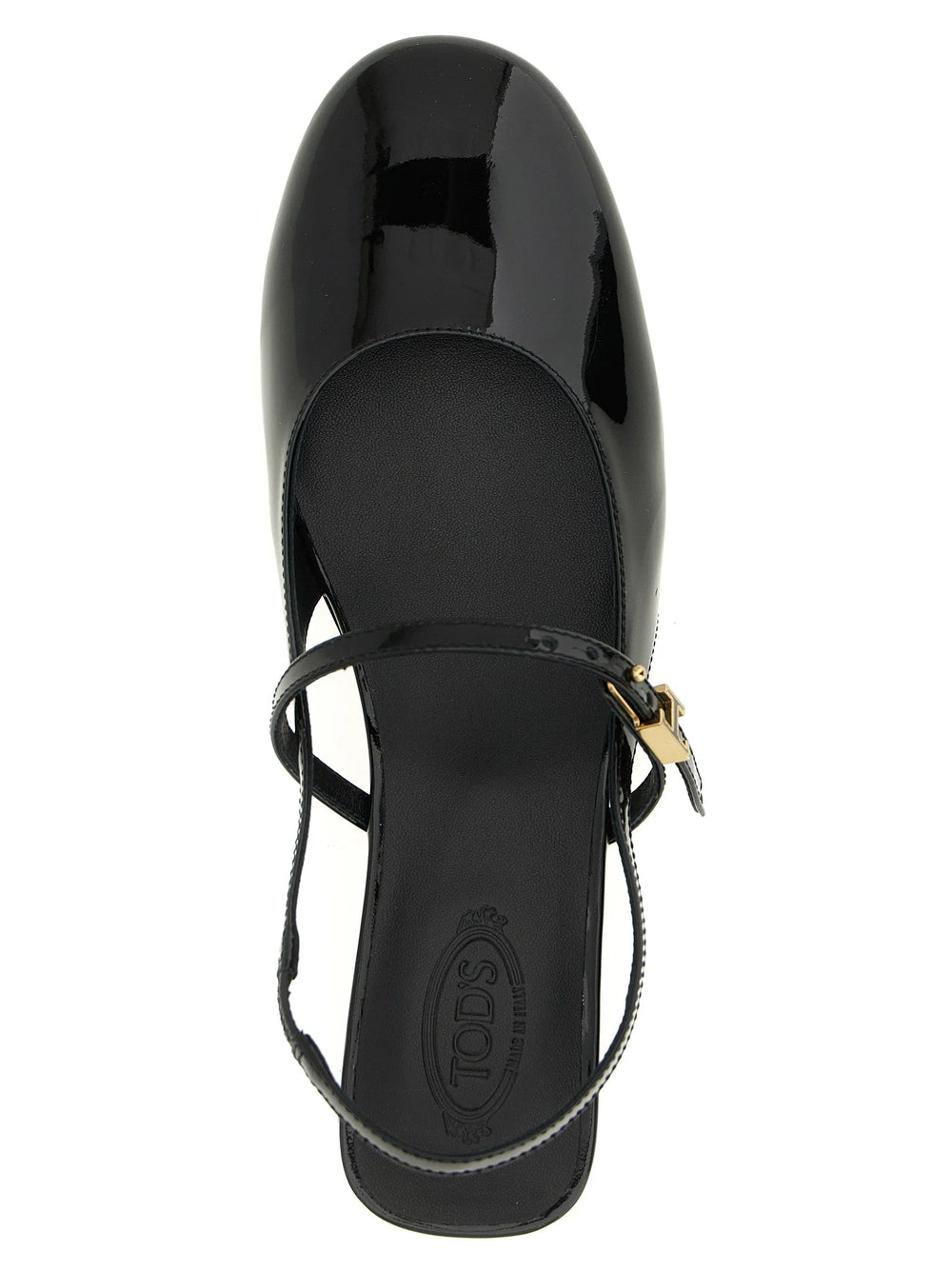 Tod’s Black Calfskin Ballet Flats