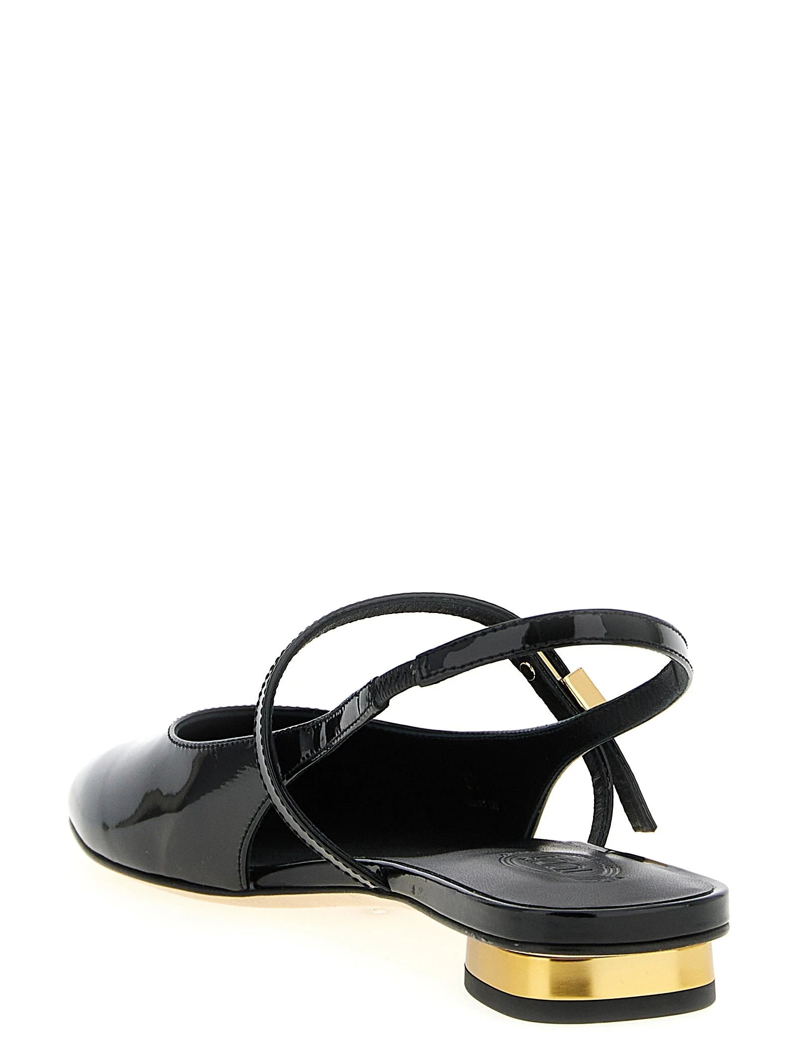 Tod’s Black Calfskin Ballet Flats