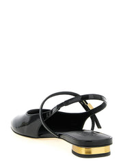 Tod’s Black Calfskin Ballet Flats
