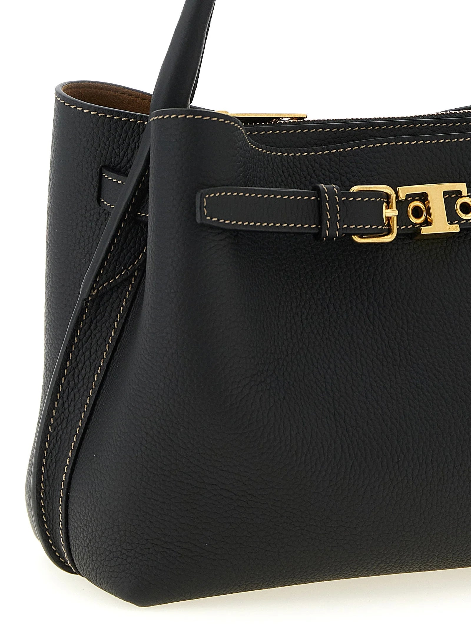 Tod’s Black Calfskin Handbag