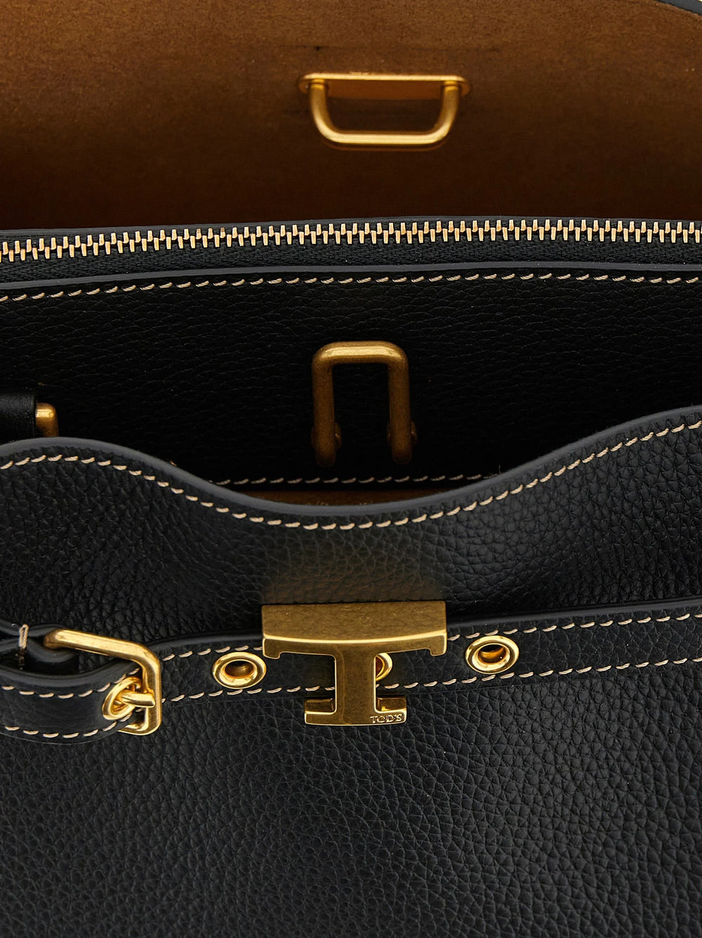 Tod’s Black Calfskin Handbag
