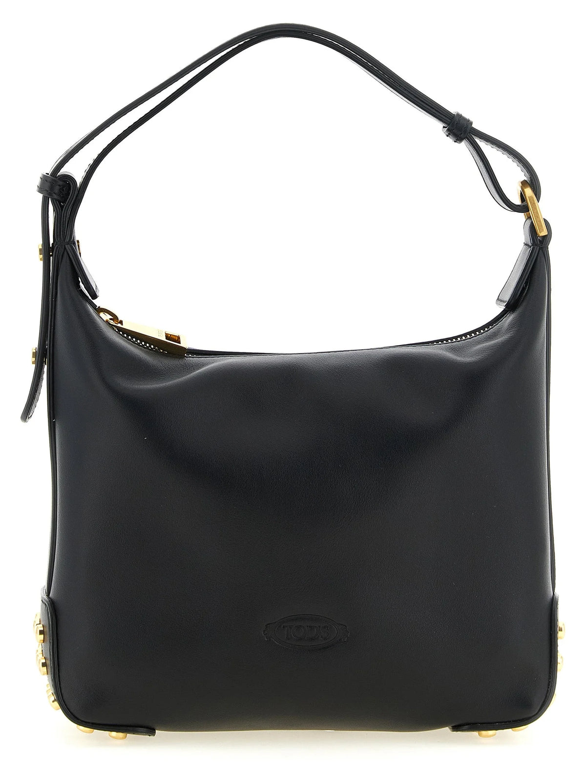 Tod’s Black Calfskin Shoulder Bag