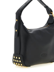 Tod’s Black Calfskin Shoulder Bag