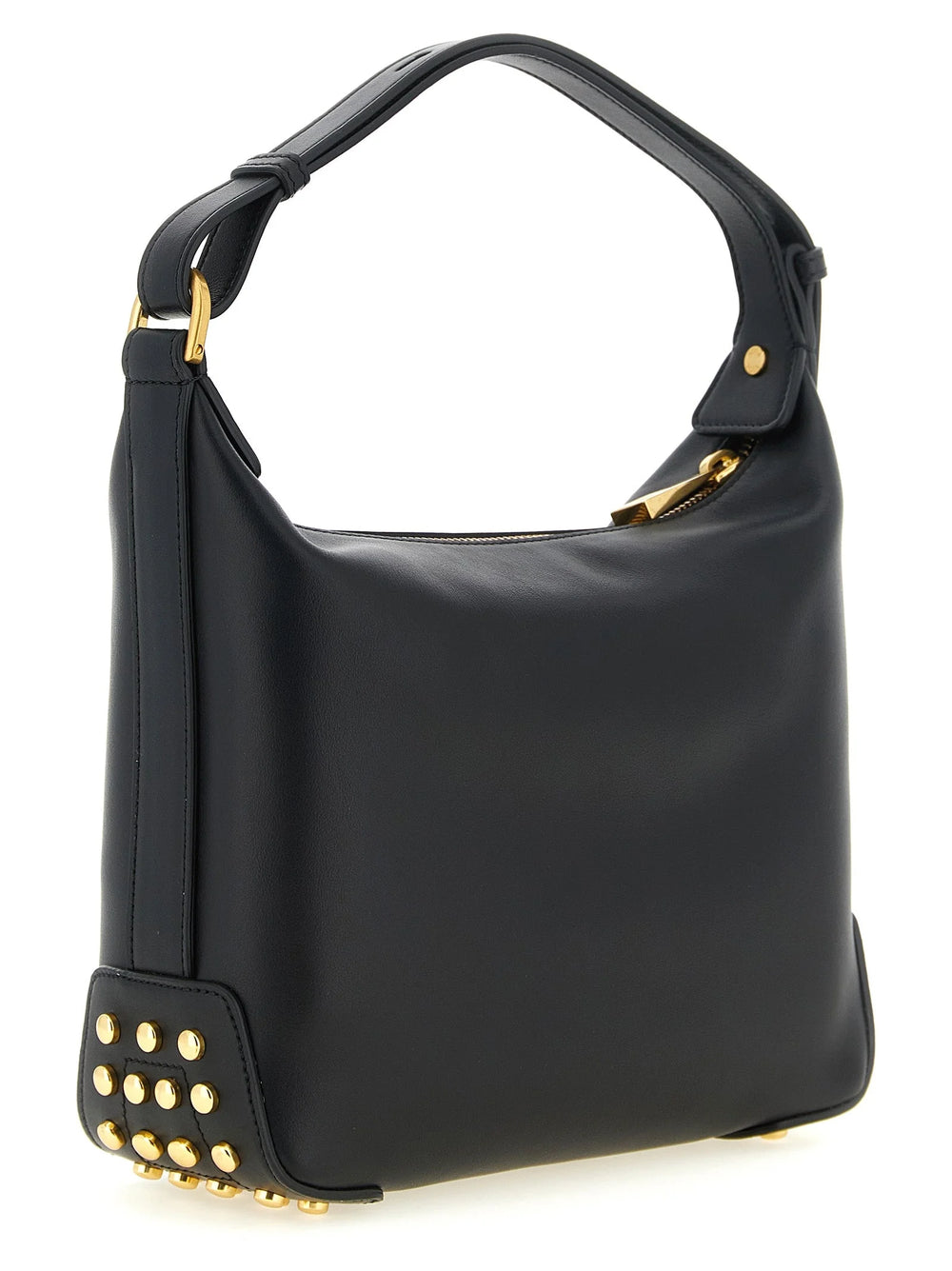 Tod’s Black Calfskin Shoulder Bag